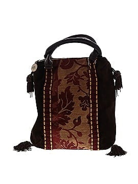 Mulberry Vintage Suede and Jacquard Satchel (view 1)