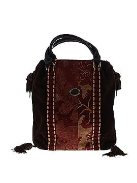 Mulberry Vintage Suede and Jacquard Satchel (view 2)