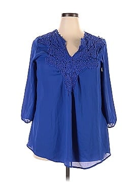 Lucky 3/4 Sleeve Blouse (view 1)