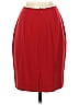 Georgiou Studio 100% Polyester Solid Red Casual Skirt Size 0 - photo 2