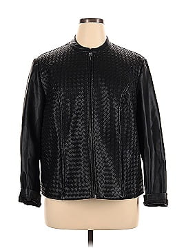 Colleen Lopez Faux Leather Jacket (view 1)