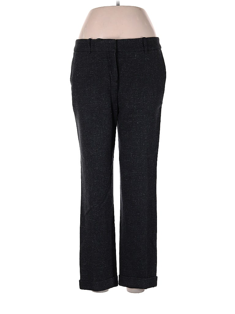 Pre-owned Ann Taylor Loft Wool Pants In Black
