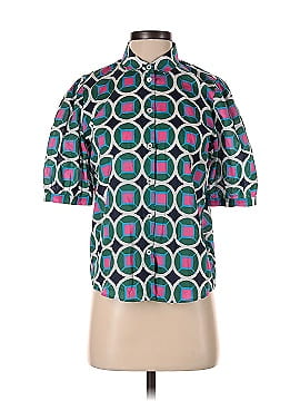 Roberta Freymann Short Sleeve Button-Down Shirt (view 1)