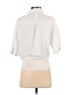 H&M Mama Short Sleeve Button-Down Shirt (view 2)