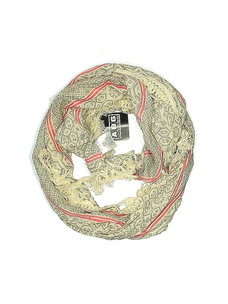 ABG Accessories 100% Polyester Ivory Scarf One size - photo 1