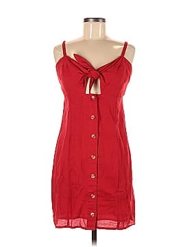 Red Carter Casual Dress (view 1)