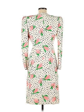 Carolina Herrera for Neiman Marcus Vintage Floral Dot Dress (view 2)