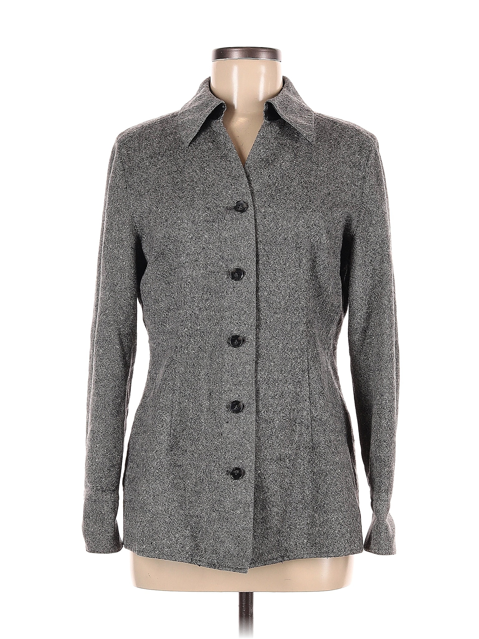 Veste Longue Femme Nordstrom Studio 121 - Taille L - Vert - Coton - Neuf Avec étiquettes