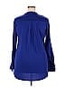 Assorted Brands Blue Long Sleeve Blouse Size 3X (Plus) - photo 2