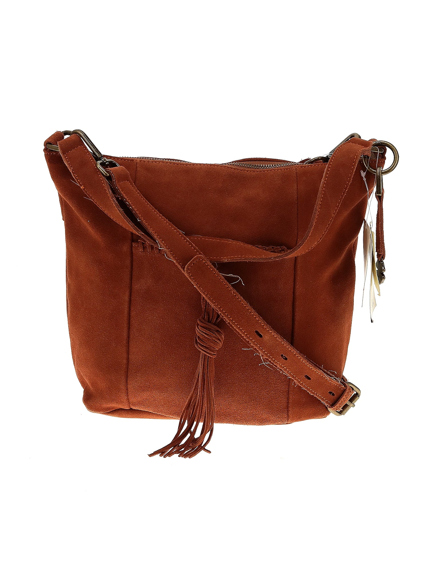 Lucky Brand 100% Leather Brown Leather Crossbody Bag One Size - 65% off ...