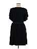 AGB Solid Black Casual Dress Size XL - photo 2