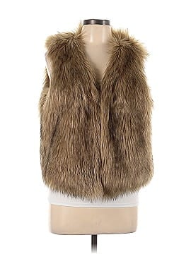 Thalia Sodi Faux Fur Vest (view 1)
