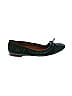 J.Crew Factory Store 100% Synthetic Green Flats Size 9 1/2 - photo 1