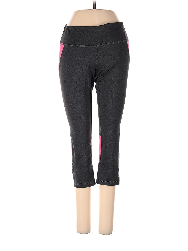 Pre-owned Reebok Active Pants In Black