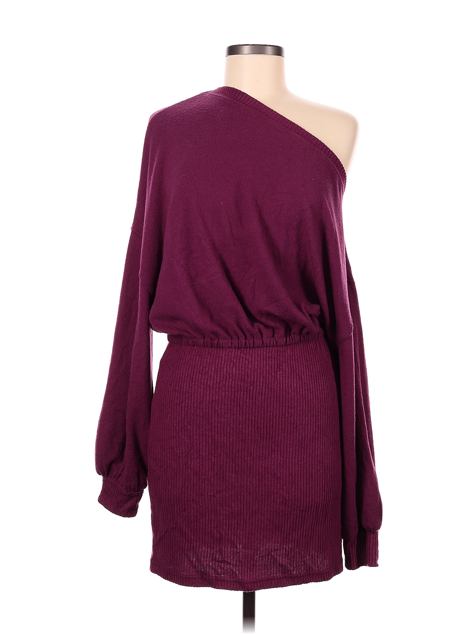 FP BEACH Burgundy Casual Dress Size M - 63% off | ThredUp