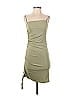 Shein 100% Polyester Solid Green Cocktail Dress Size S - photo 1