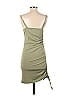 Shein 100% Polyester Solid Green Cocktail Dress Size S - photo 2