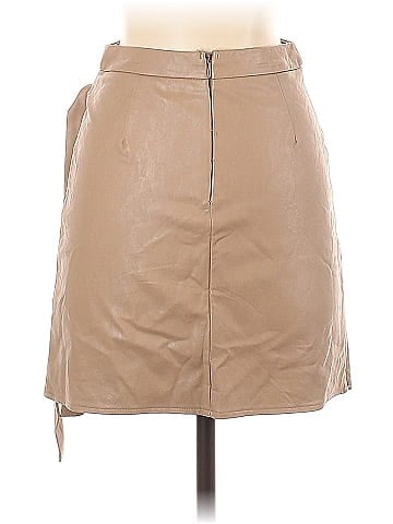 SEEK The Label Faux Leather Skirt (view 2)