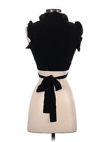 RED Valentino Sleeveless Silk Top (view 2)