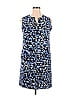 Chico's Blue Casual Dress Size XL (3) - photo 1