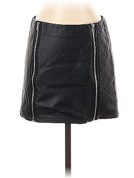 MIEEION Faux Leather Skirt (view 1)