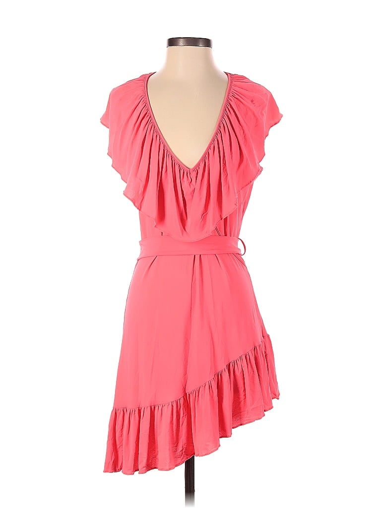 Pre-owned Luli Fama Cocktail Dress In Pink