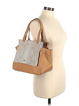 H By Halston Leather Shoulder Bag (view 2)
