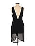 Finders Keepers Solid Black Cocktail Dress Size M - photo 2