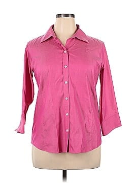 Liz Claiborne Long Sleeve Button-Down Shirt (view 1)