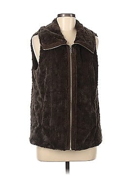 Calvin Klein Faux Fur Vest (view 1)