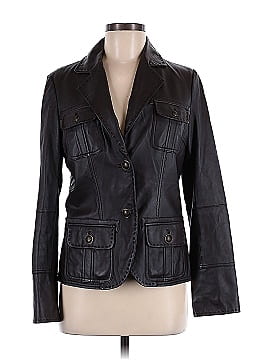 Hope Faith Miracles by Kristian Alfonso Leather Jacket (view 1)