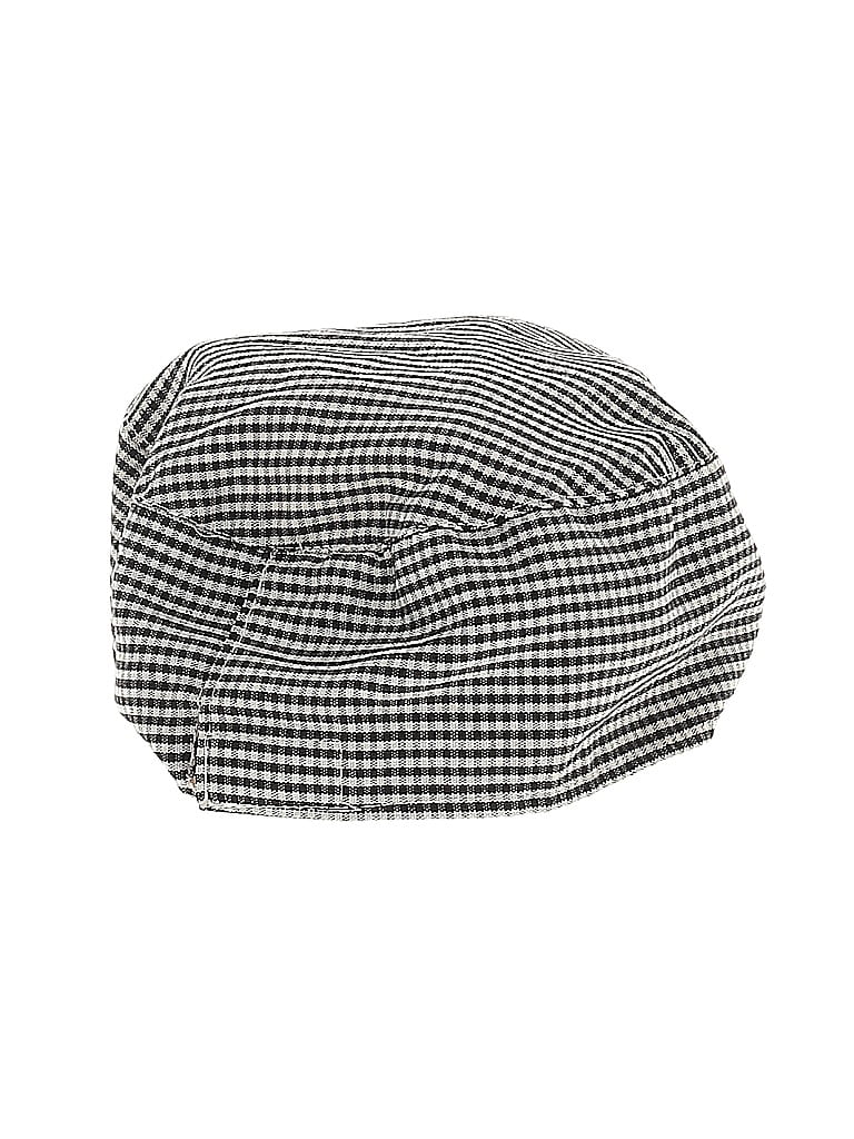 Assorted Brands 100% Polyester Houndstooth Checkered-gingham Gray Hat One Size - photo 1