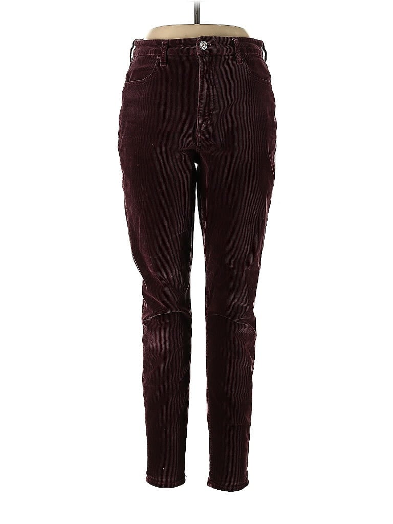 American Eagle Outfitters Burgundy Cords Size 12 - photo 1