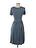 DB Moon Solid Gray Casual Dress Size XS - photo 2