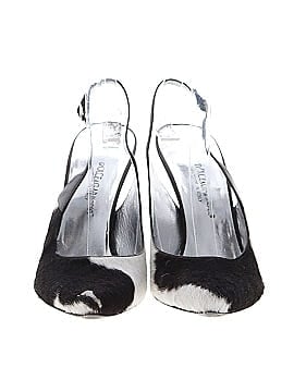 Dolce & Gabbana Calf Hair Ankle Strap Heels (view 2)