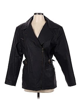 Comint Leather Jacket (view 1)