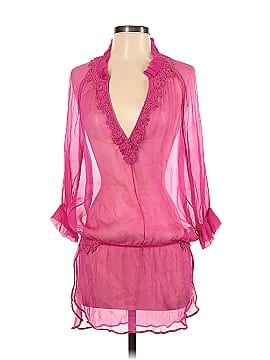 Ermanno Scervino Long Sleeve Silk Top (view 1)