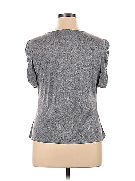 Joan Vass Short Sleeve Top (view 2)