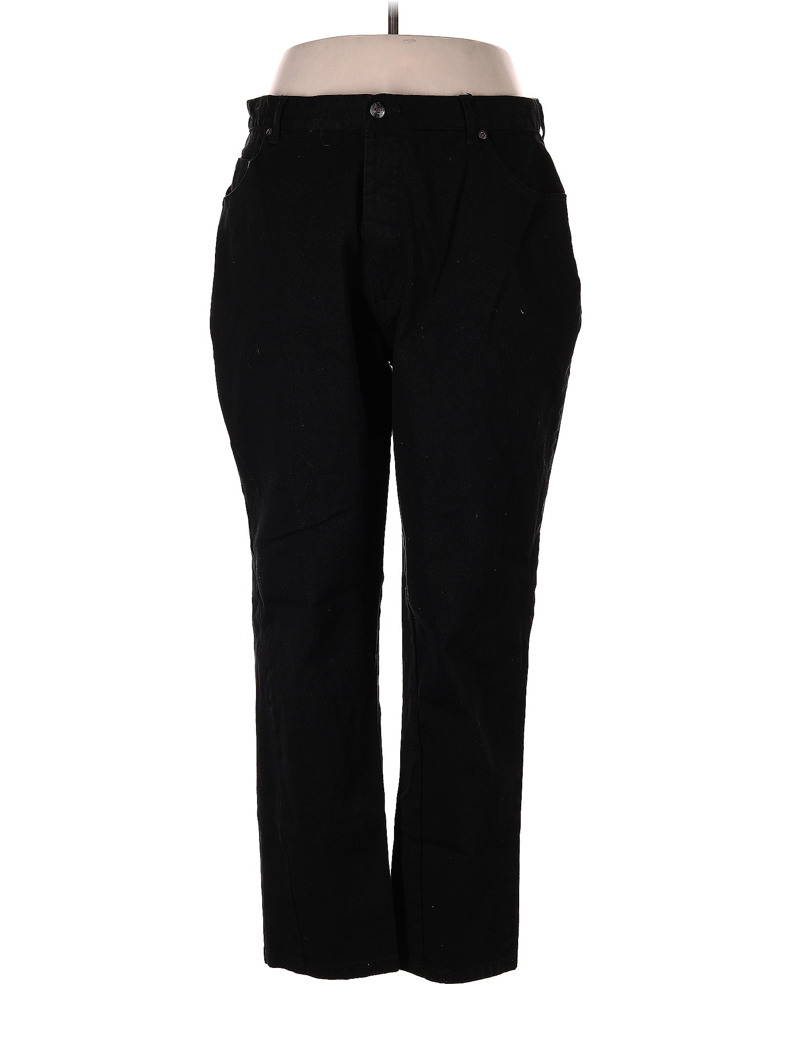 St. John's Bay Black Jeans Size 22 (Plus) - 58% off | ThredUp