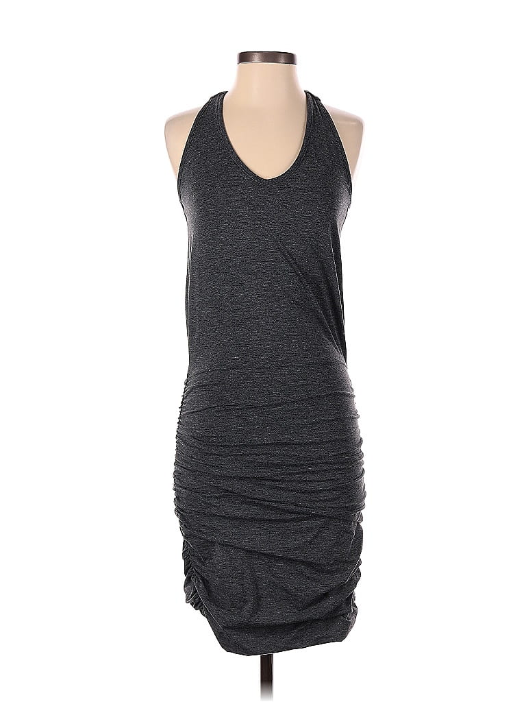 Athleta Marled Solid Gray Casual Dress Size XS - photo 1