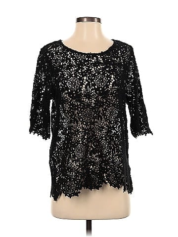 Velvet 3/4 Sleeve Blouse (view 1)