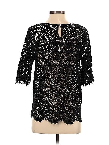 Velvet 3/4 Sleeve Blouse (view 2)