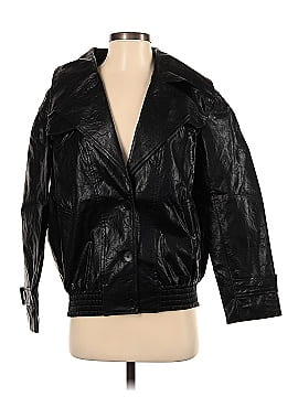 Choosy Faux Leather Jacket (view 1)