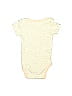 Baby Kiss 100% Cotton Marled Yellow Short Sleeve Onesie Size 0-3 mo - photo 2