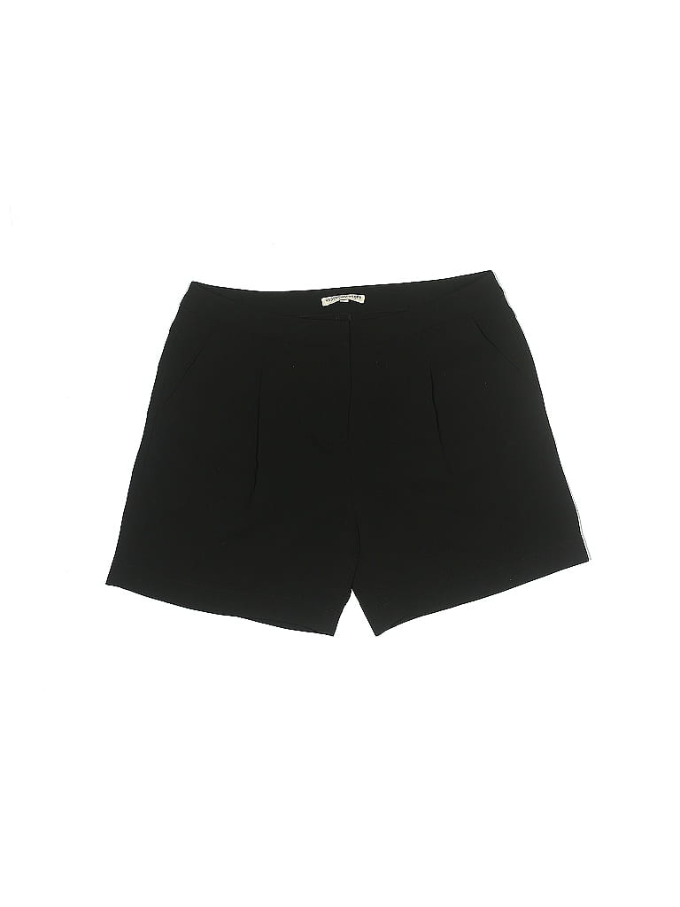 Rebecca Minkoff 100% Polyester Solid Black Shorts Size 8 - photo 1