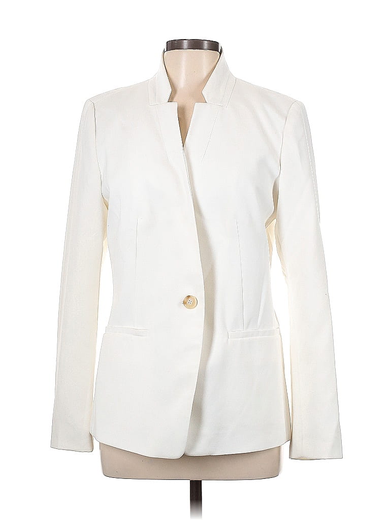 Blazer Ann Taylor - Taille 8P (Petites) - Beige Texturé - Voyage & Polyvalent