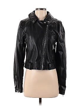 NA-KD Faux Leather Jacket (view 1)