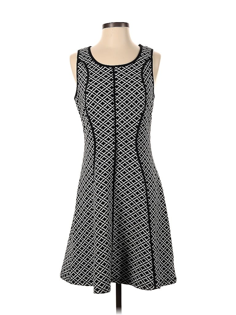 Pre-owned Taylor Casual Dress In Gray