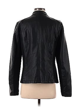 Collection Faux Leather Jacket (view 2)