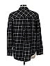 BDG 100% Baumwolle Argyle Checkered-gingham Grid Plaid Black Long Sleeve Button-Down Shirt Size L - photo 2